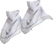 SOLUSTRE Cover Headband 2pcs Protective Cycling Neckerchief Windproof Headwrap for Outdoor