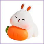 SQUISHY BUNNY LIGHT UP BUNNY 3 級可調光觸摸感應可充電兒童小夜燈舒緩 TEITW TEIT