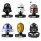 漫玩具 全新 Star Wars 星際大戰 頭像 白兵 R2D2 C3PO 黑武士 6盒