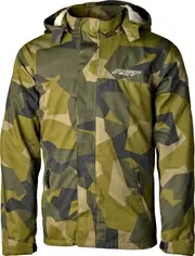 RST Loadout Full Zip, textile jacket waterproof , color: Dark Green/Olive/Black , size: XS