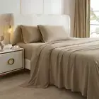 Luxury Soft King Size Sheet Set - Breathable & Cooling Sheets - Hotel Quality Be