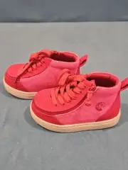 NEW Billy Footwear AFO SMO Adaptive Zip Around High Top PinkShoes 9XW Extra Wide