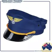 Costume PILOTS HAT Perfect For Costume Parties & Halloween Brand New