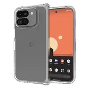 ZUSLAB for Google Pixel 9 Pro Fold Case, Slim Hybrid Shockproof Protective Transparent Hard Back Phone Cover (2025) - Clear