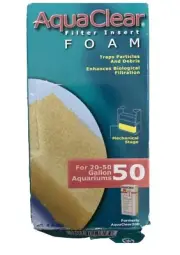 AquaClear 50 Foam Fish Tank Aquarium Filter Media