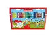 Stabilo Trio A-Z Fibre Tip Pens Wallet 30