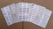 Vintage Words Quotes DIY Kit Junk Journal 5 Sheets Paper Scrapbook Ephemera