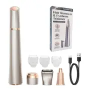 Hair Remover for Ladies Electric Epilator Women Shaver Hair Trimmer Eyebrow Armpit Intimate Areas Bikini Haircut Depilador