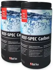RedSea Reef SPEC Carbon Activated Carbon Highly Activated Premium Charcoal for Marine and Reef Aquariums (2 x 1000 ml (2 x 500 g))