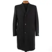 Hickey Freeman NWT His First 100% Wool Coat Size 20R US In Charcoal Gray