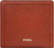 [FOSSIL] Women's Red Leather Logan Wallet