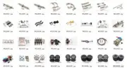 Metal Bridge Axle/ Shock Absorber For WPL C14 C24 Off-road 1:16 Crawler Car
