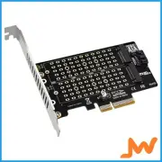 Simplecom NVMe/SATA M.2 SSD to PCIe x4 Expansion Card