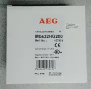 AEG MBs32HG200 910-201-352-400 CONTACTOR 575VAC 20A 15HP NEW!! QUANTITY!! WOW!!