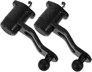 HAKIDZEL 2pcs Car Phone Holder Mount with Ball Head Air Vent Clip Extension Rod Smartphone Stand for Safe Driving Convenient Navigation Vehicles