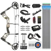 Archery Compound Bow 30-70lbs Adjustable Aluminum Right Hand Hunting Fishing