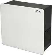 LINK Box for Home Device with Holder in Vetro Bianca MM 265 (L) x 122(P) x 265 (A) WiFi Box Brand