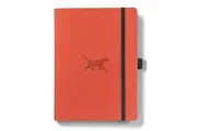 Dingbats A5 Wildlife Orange Tiger Notebook Graph