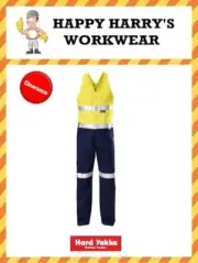 Hard Yakka Two Tone Action Back Taped Coverall 92R Y01055 NEW WITH TAGS!