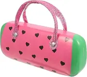 [SAFIGLE] Portable Glasses Case Glasses Storage Case Glasses Holder Eyeglass Container Glasses Case with Handle Handheld Eyeglasses Case Sunglasses Case for Travel Spectacle Case