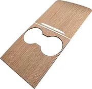 leeogench Real Wood Made for Tesla Model 3 Model Y Accessories Center Console Cover Interior Decoration Wrap Kit Tesla Model 3 Model Y 2021-2024 Open Pore