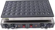 Electric Pancake Maker, 50 Holes Waffle Pancake Maker, Mini Pancake Maker, Adjustable Temperature Control, for Commercial or Home Use