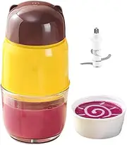 Kids Food Maker, Automatic Multipurpose Food Processor, Cute Food Grade Mixer, Detachable Food Blender for Fruit Puree, Mincing Meat, Vegetable Puree