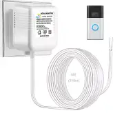 24V Doorbell Transformer Adapter Compatible with Nest Honeywell Ecobee Sensis Al