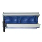 Whitecap 25' Blue Coiled Hose with Mounting Case #P-0443