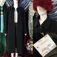 在飛比找Yahoo!奇摩拍賣優惠-vintage古著大衣日本中古長大衣復古羊毛大衣孤品