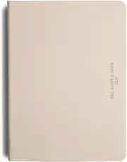 MiGoals 2024 Classic Goal Digger Daily Soft Cover Diary, B5 Size, Sand