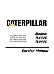 Complete Service Repair Manual for Caterpillar Cat TL642C TL943C Telehandler