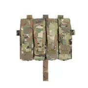 PEW Tactical Flap Mag Pouch Mag Carrier Clip 9MM .45 Front Panel AVS JPC2.0 Camo