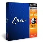 Elixir Electric Guitar Strings Light Nickel Plated Steel NANOWEB Coating 1 Pack