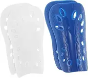 Kisangel 2 Pairs Soccer Shin Pads Ventilated Design Protective Shin Guards for Adults Boys and Girls Leg Protection