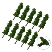 10 X Model Trees Scale Trees Train Garden Park Wargame Diorama Layout Scenery