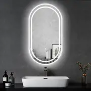 ProPulse Bathroom LED Wall Mirror 50x90CM Makeup Mirrors With 3 Color Anti-fog