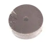 NIB ARC TYPE VA113 RESIN FIBER DISCS 4" X 5/8" 80 GRIT QTY: 25