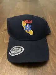 EMSA California Hat 5.11 Tactical Strap Back Tactile Lined Uniform Cap Navy Blue