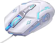 Wired Gaming, PC Gaming, Breathable RGB Plug Play High Precision Adjustable 7200DPI 7 Programmable Buttons Ergonomic Computer USB for PC