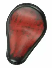 Harley Sportster Spring Solo Seat Honda Rebel Ant Red Leather Chopper Bobber USA