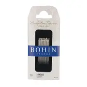 Bohin Sharps Needles Size 10 Pack Of 20 Tracked Post Quilting Sewing