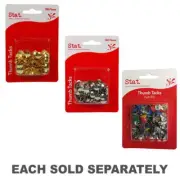Stat Thumb Tacks Drawing Pins Pack of 100 Pieces Flat Push Pin High Quality