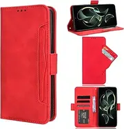 Compatible with Google Pixel 6A Case,PU Leather Kickstand Card Holders,Compatible with Google Pixel 6A Flip Magnetic Closure Protection Phone Wallet Cover Fen