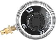 Adjustable Regulator, BBQ Grill Control Valve with Hose and Regulator for Gas Low Pressure, Burner Heating Needs, Quickly Connects to Tanks and Regulators Without Tools