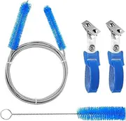 Two CPAP Tube Cleaning Brushes And Hose Fixing Clips for Machine Care