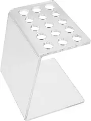VICASKY Stylish Acrylic Hair Scissor Holder Hairdresser Beauty Rack Tool Storage