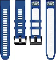 [KAVJU] 26mm Quick Release Silicone Strap for Garmin Fenix 7X 6X Pro 5X watch 22mm Smart watch Band for Garmin Fenix 7 6 5 935 Instinct