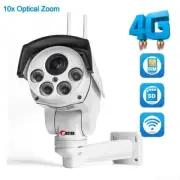 10X PTZ Security Camera Wireless System Home Outdoor WiFi CCTV 2MP Night Vision