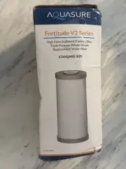 AQUASURE Fortitude V2 Series Triple Purpose Sediment/Carbon/Zinc Bacteria Inhibi